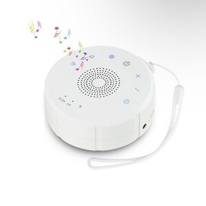 NEW! White Noise Machine Portable 19 Natural Soothing Sleep Sounds 3 Timers
